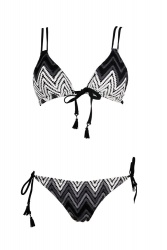 Bikini triangle 2 pieces ethnique