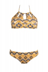 Maillot de bain brassiere ethnique