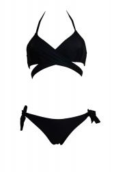 Bikini triangle noir Dag Adom