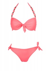 maillot de bain push up fluo