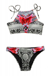 Maillot de bain ethnique brassière