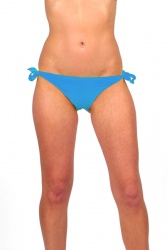 Bas de maillot de bain bleu turquoise - Classique